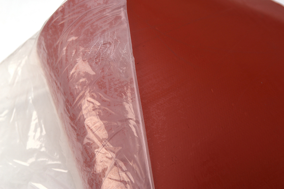 0.8mm Kain Isolasi Termal Lapisan Karet Silikon Kain Fiberglass