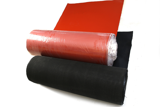 920mm Silicone Dilapisi Kain Fiberglass Tahan Api 1500gsm