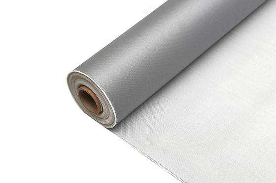 0.4mm PU Dilapisi Fiberglass Kain Perlindungan Panas Isolasi Termal Tahan Api