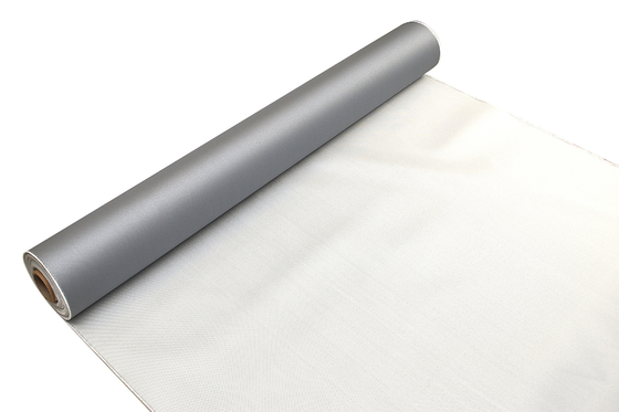 0.4mm PU Dilapisi Fiberglass Kain Perlindungan Panas Isolasi Termal Tahan Api