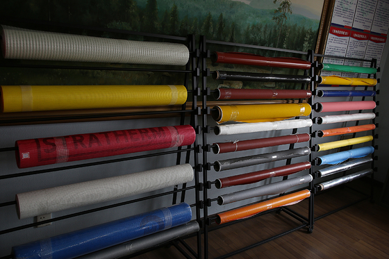 Isolasi Tahan Api Gulungan Kain Fiberglass Tahan Api 8 H Satinless Weave