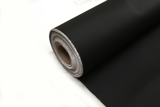 Abu-abu Silikon Dilapisi Kain Fiberglass Bahan Isolasi Termal 0.85mm