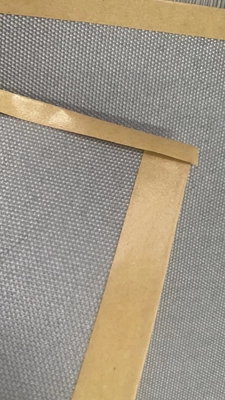 PW05 SS 0.5mm Tebal Kain Fiberglass Tenunan Polos Dengan Sisipan Kawat 314 SS