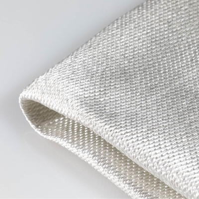 0.65mm 650 Stainless Steel Wire Reinforced Fiberglass Fiber Glass Cloth untuk Tirai Tahan Api