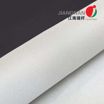 Tirai Asap Kain Fiberglass Tahan Api 0.8mm Bahan Kain Fiberglass Tahan Api