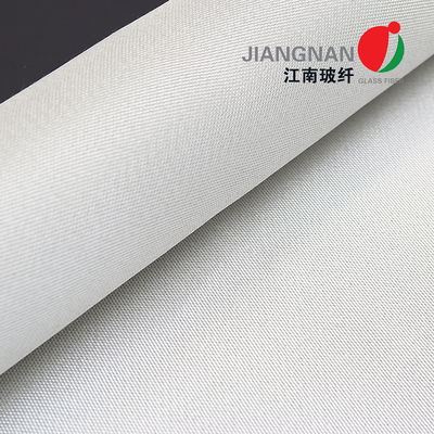 Tirai Asap Kain Fiberglass Tahan Api 0.8mm Bahan Kain Fiberglass Tahan Api