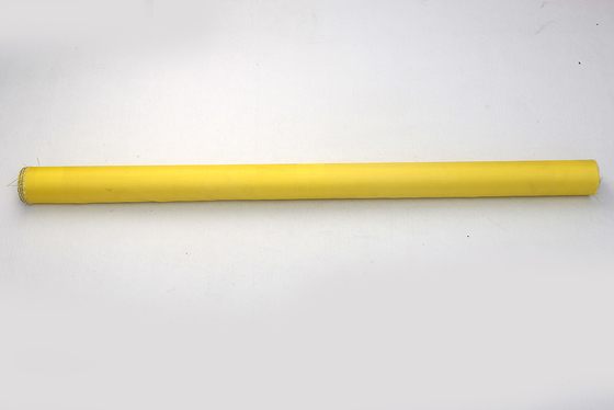 Heat Resistant Yellow Silicone-Coated Glass Fabric, Width 0.5m-2m, Thermal Insulation