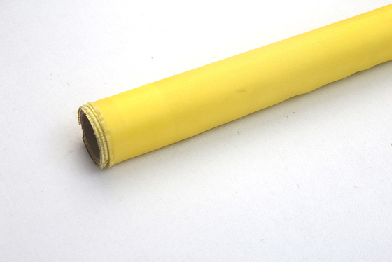 Heat Resistant Yellow Silicone-Coated Glass Fabric, Width 0.5m-2m, Thermal Insulation