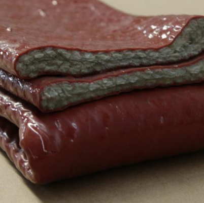Selang Dan Kabel Fiberglass Karet Silikon Merah Suhu Tinggi