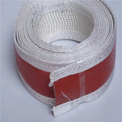 SGS Silicone Rubber Fiberglass Sleeving Untuk Perlindungan Suhu Dingin