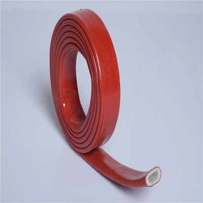 2.2mm Silicone Rubber Fiberglass Sleeving Silicone Coated Sleeving