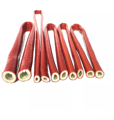 Isolasi Panas Silicone Dilapisi Fiberglass Heat Shield Silicone Fire Sleeve