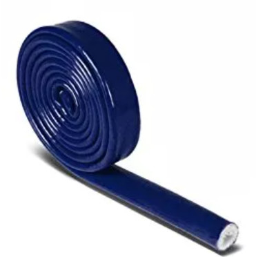 20m 66ft Silicone Coated Fiberglass Heat Sleeve 15mm ID Untuk Melindungi Saluran Bahan Bakar