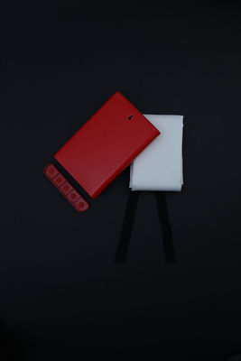 Fire Planket Packing PVC Square Box Ekstrusi Plastik Merah Putih
