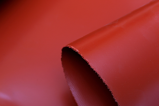Kain Fiberglass Dilapisi Silikon Tugas Berat Untuk Lengan Isolasi Tahan Panas