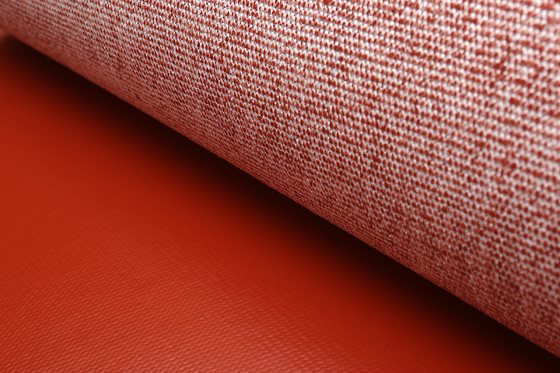 1.3mm Tahan Api Silicone Coated Fiberglass Fabric Untuk Welding Blanket