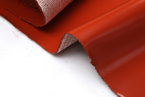Kain Fiberglass Dilapisi Silikon Anti Korosi Dengan Tahan Penuaan Yang Baik