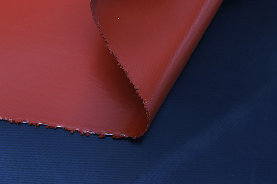 3300gsm Luar Memperluas Kain Fiberglass Dilapisi Silikon 2.0mm